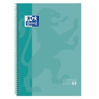 Oxford School Classic A4+ Europeanbook - Tapa Extradura - 80 Hojas - Color Ice Mint