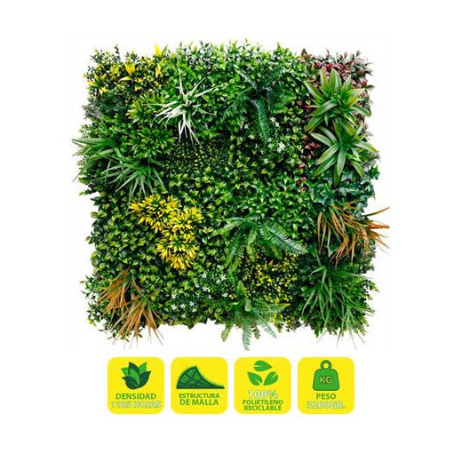 Sungarden Jardin Vertical Serie Petalario 100x100cm - Color Verde