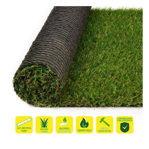 SunGarden Cesped Artificial 2x5m - 20mm - Serie Elegant