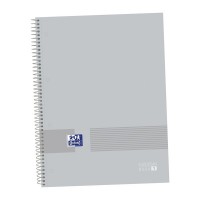 Oxford & You A4+ Europeanbook - Tapa Extradura - 80 Hojas - Cuadricula 5x5 - Color Gris