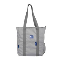 Oxford B-Ready Tote Bag Bolso de Tela Ecologica - Poliester Reciclado RPET - Asa Larga para Bandolera - Color Gris