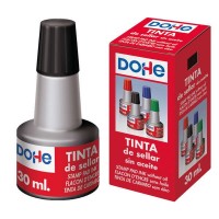 Dohe Tinta para Tampones y Sellos 30ml - Color Negro