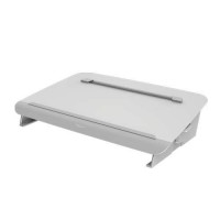 Fellowes Hana Soporte y Atril - Guia Magnetica de Lectura -  Diseño Elegante y Duradero - Hasta 5kg - Color Blanco