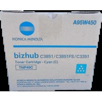 Konica Minolta TNP49 Cyan Cartucho de Toner Original - TNP49C/A95W450