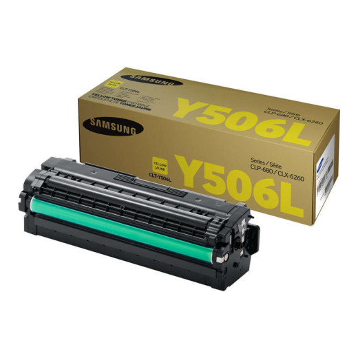 Samsung CLP680/CLX6260 Amarillo Cartucho de Toner Original - CLT-Y506L/SU515A