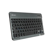 Subblim Teclado ultrafino SMART BT - Diseño compacto y elegante - Teclas de alta precisión - Batería Li-ion recargable - Ahorro de energía - Conexión Bluetooth 30 - Color Gris