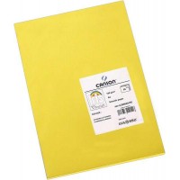 Canson Guarro Pack de 50 Cartulinas Iris A4 de 185g - 21x29.7cm - Color Amarillo Canario