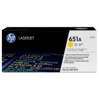 HP CE342A Amarillo Cartucho de Toner Original - 651A