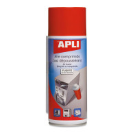 Apli Spray Limpieza Electronica - 300ml - Presion Extrafuerte para Limpieza Superior - Tubo Alargador para Lugares Dificiles - Respetuoso con El Medio Ambiente