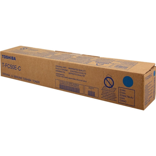 Toshiba T-FC50EC Cyan Cartucho de Toner Original - 6AJ00000113/6AJ00000227/6AJ00000301