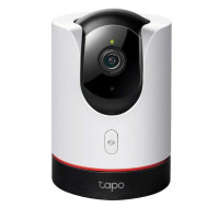 TP-Link Tapo C225 Camara de Seguridad WiFi 2K QHD - Vision Nocturna - Deteccion de Movimiento - Vision Panoramica 360º - Modo Privado