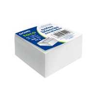 Dohe Bloque de 400 Notas de 90x90mm - Papel Blanco de 70gr - Engomado Superior