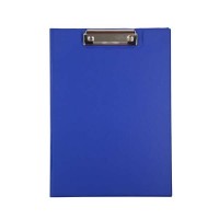 Dohe Carpeta Pinza Tamaño A4 - Carton Forrado PVC Opaco - Pinza de Presion - Bolsillo Interior