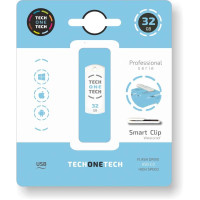 TechOneTech Pro Smart Clip Memoria USB 2.0 32GB (Pendrive)