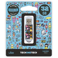 TechOneTech Candy Pop Memoria USB 2.0 32GB (Pendrive)