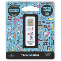 TechOneTech Be Bike Memoria USB 2.0 32GB (Pendrive)