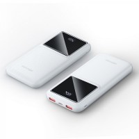 Vention Bateria Powerbank 10000mAh 22.5W USB (C+A+A) con Pantalla LED - Color Blanco