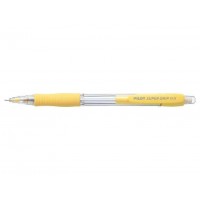 Pilot Portaminas SuperGrip H185 - Trazo 0.5mm - Mina HB - Cuerpo Amarillo