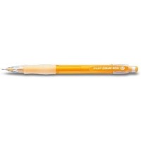 Pilot Portaminas Color Eno H-197 - Trazo 0.7mm - Grip de Goma - Goma de Borrar - Mina Color Naranja