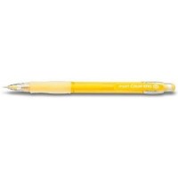 Pilot Portaminas Color Eno H-197 - Trazo 0.7mm - Grip de Goma - Goma de Borrar - Mina Color Amarillo