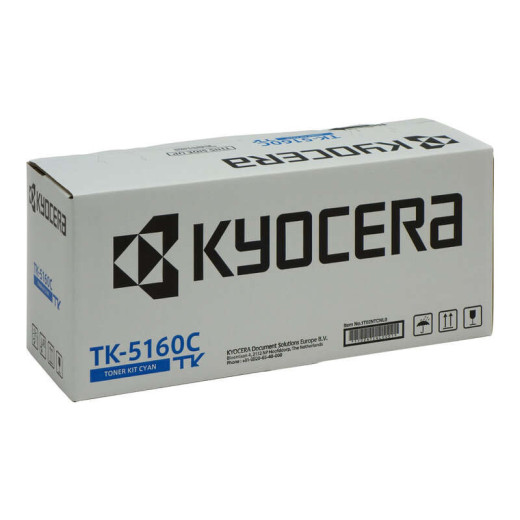 Kyocera TK5160 Cyan Cartucho de Toner Original - 1T02NTCNL0/TK5160C