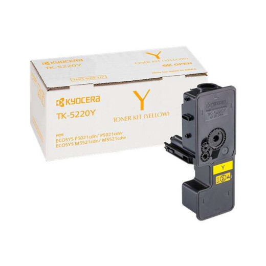 Kyocera TK5220 Amarillo Cartucho de Toner Original - Reemplaza 1T02R9ANL1/TK5220Y