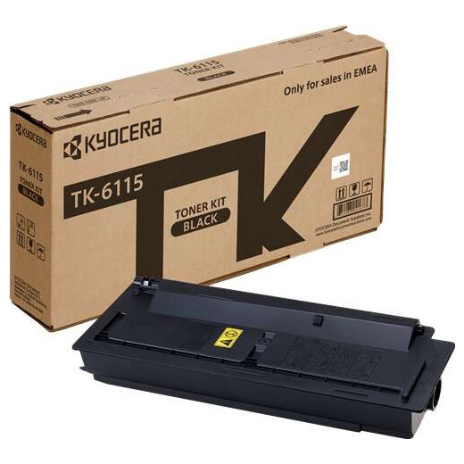 Kyocera TK6115 Negro Cartucho de Toner Original - 1T02P10NL0