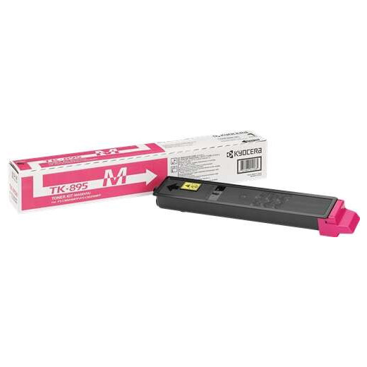 Kyocera TK895 Magenta Cartucho de Toner Original - 1T02K0BNL0/TK895M