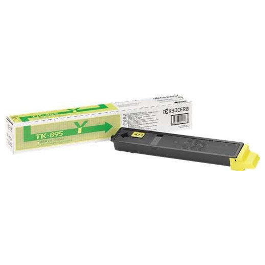 Kyocera TK895 Amarillo Cartucho de Toner Original - 1T02K0ANL0/TK895Y