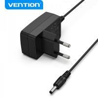 Vention Adaptador Corriente DC 3.5mm a Power Adapter (5V/2A) - 1.5m - Color Negro EU