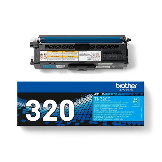 Brother TN320 Cyan Cartucho de Toner Original - TN320C