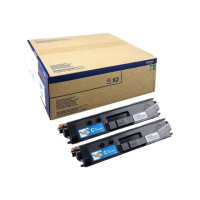 Brother TN329 Cyan Pack de 2 Cartuchos de Toner Originales - TN329CTWIN