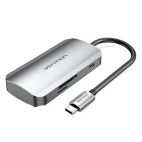 Vention Hub 6 en 1 USB-C a 3x USB3.0