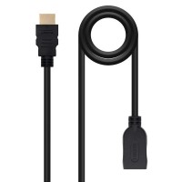 Nanocable Cable HDMI 2.0 Prolongador A/M-A/H - 3.0m - Color Negro