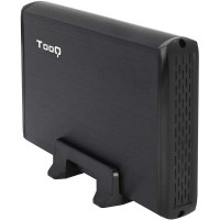 Tooq Carcasa Externa HDD 3.5" SATA USB 2.0 con Soporte - Color Negro