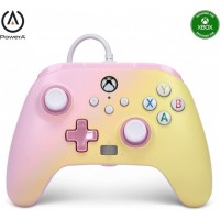 PowerA Mando con Cable Enhanced para Xbox Series X|S - Pink Lemonade