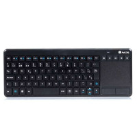 NGS TV Warrior Teclado Multimedia Inalambrico con Touchpad 2.4 GHz - Color Negro