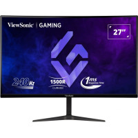 Viewsonic Monitor 27" VX2719-PC-MHD FullHD - 240hz - Respuesta 1ms - Curve Monitor - 16:9 - Adaptive Sync - 2 HDMI - DisplayPort - Altavoces - Color Negro