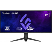 Viewsonic Monitor 34" VX3480-2K-PRO QHD - 165Hz - Respuesta 1ms - Flat Monitor - 21:9 - 2 HDMI - DisplayPort - Ajustable en Altura - Color Negro