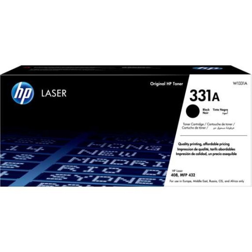 HP W1331A Negro Cartucho de Toner Original - 331A