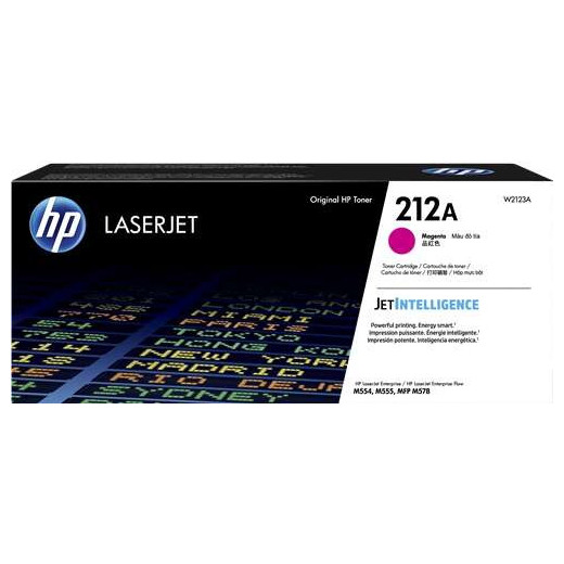 HP W2123A Magenta Cartucho de Toner Original - 212A