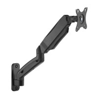 Aisens Soporte de Pared PRO Contrapeso Giratorio e Inclinable para Monitor/TV 9kg (3 Pivotes - 1 Brazo) de 17-32 - Color Negro