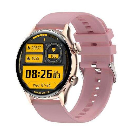 XO Smartwatch J4 1.36 IPS - Llamadas BT - Color Rosa