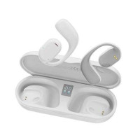 XO Auriculares TWS X25 - Pantalla Digital + Conduccion de Aire - Color Blanco