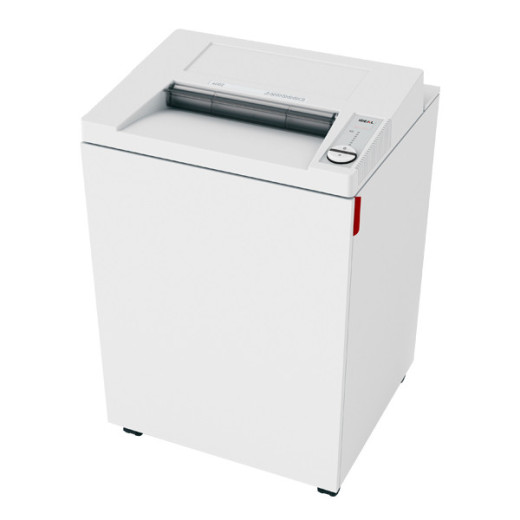 DHP IDEAL 4002CC Destructora de Papel Manual Corte en Particulas P-4 - Destruye hasta 30 Hojas - Abertura de Alimentacion de 400mm - Papelera de 165L - Color Blanco