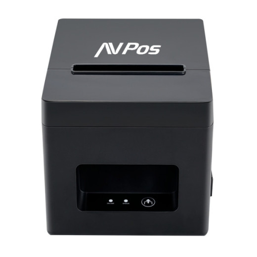 AVPos AVP-TC21NET Impresora Termica Tickets - Velocidad 200mm/s - Autocorte parcial - USB y LAN - Color Negro