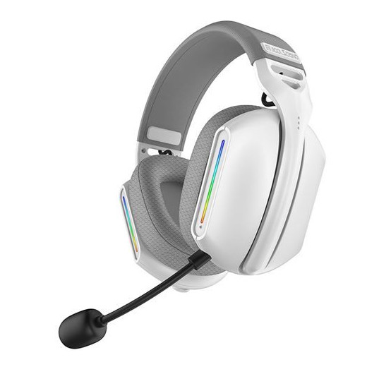 Coolsound Auricular Gaming G11 Bluetooth - Iluminación RGB - Color Blanco