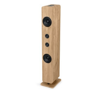 Thomson DS702 Torre de Sonido Luminosa Bluetooth- Potencia Musical 120W -  Color Madera