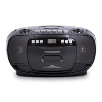 Thomson RK200CD Radio CD con Casete - Color Negro