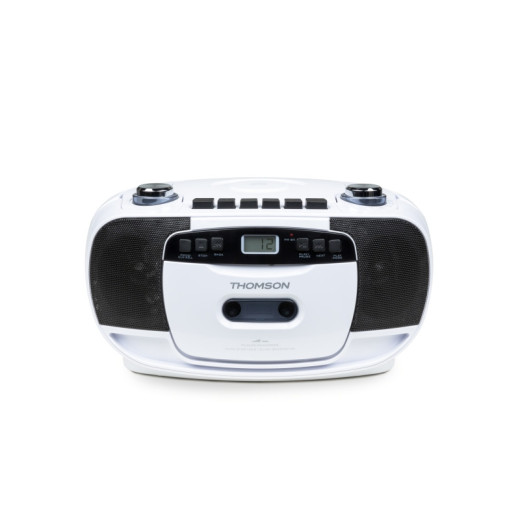 Thomson RK201CD Radio CD con Casete - Color Blanco